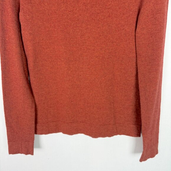 J. Crew Factory Cotton-Wool Blend Teddie Sweater Crewneck Clay Size Small S EUC - Picture 8 of 8